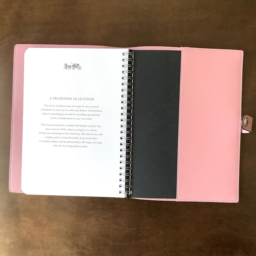 Coach Notebook - Picture 6 of 7